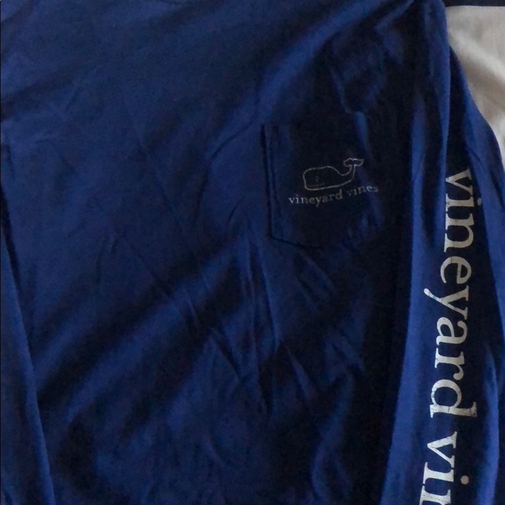Vineyard vines blue long sleeve